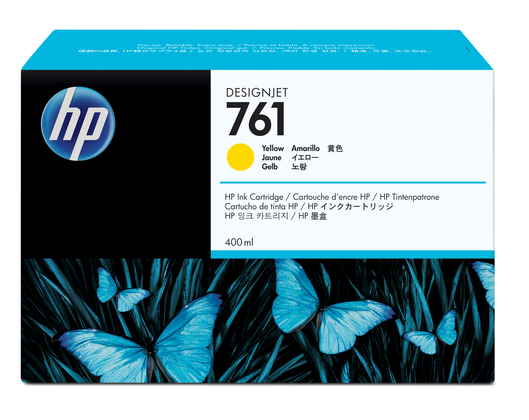 HP 761 Ink Cartridge yellow 400ml