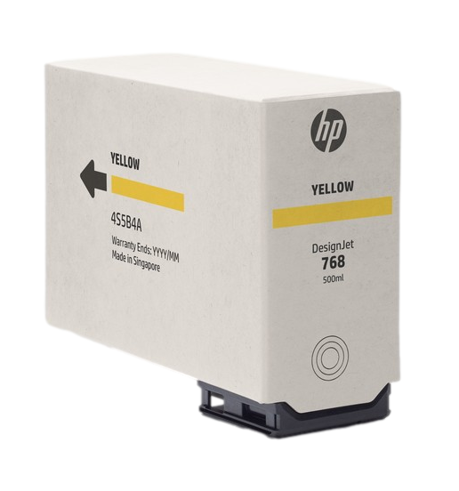 HP 768 Ink Cartridge Yellow 500ml