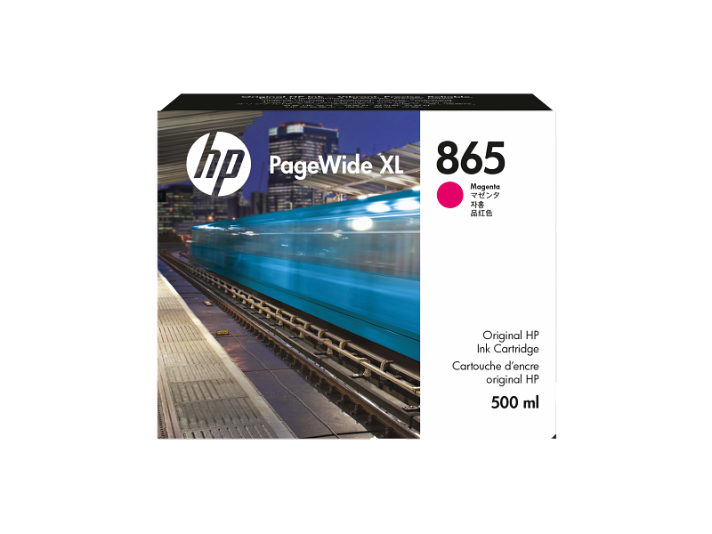 HP 865 Ink Cartridge Magenta 500ml
