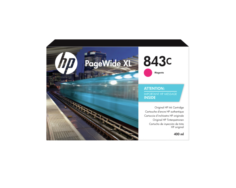 HP 843C Ink Cartridge magenta 400ml