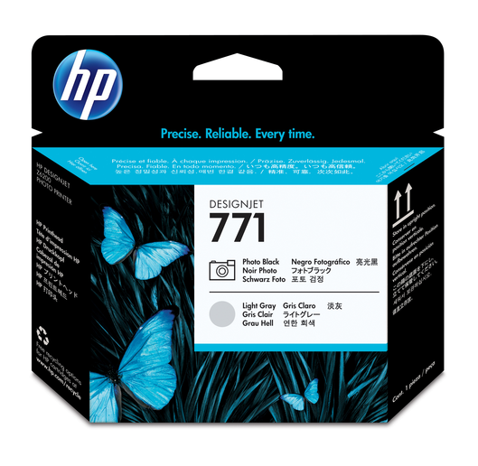 HP 771 Printhead black /light grey