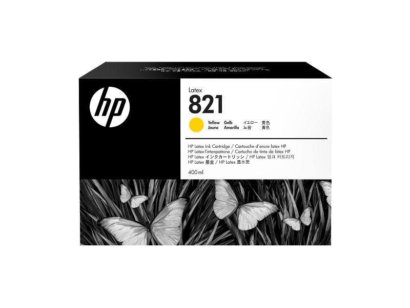 HP 821A Ink Cartridge Yellow 400ml