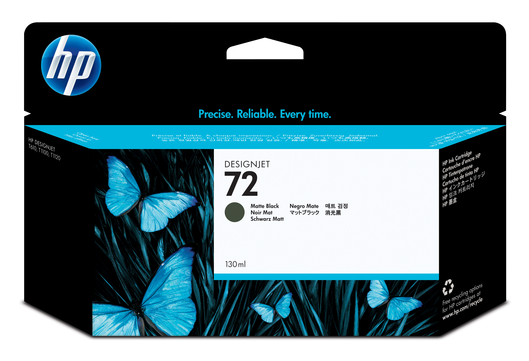 HP 72 Ink Cartridge black matt 130ml