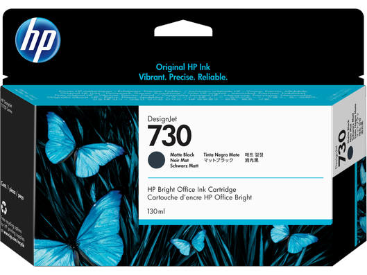 HP 730 Ink Cartridge Matte black 130ml