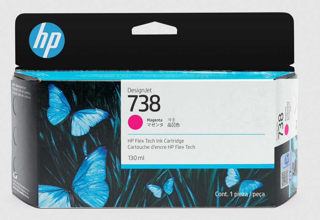 HP 738 Ink Cartridge Magenta 130ml