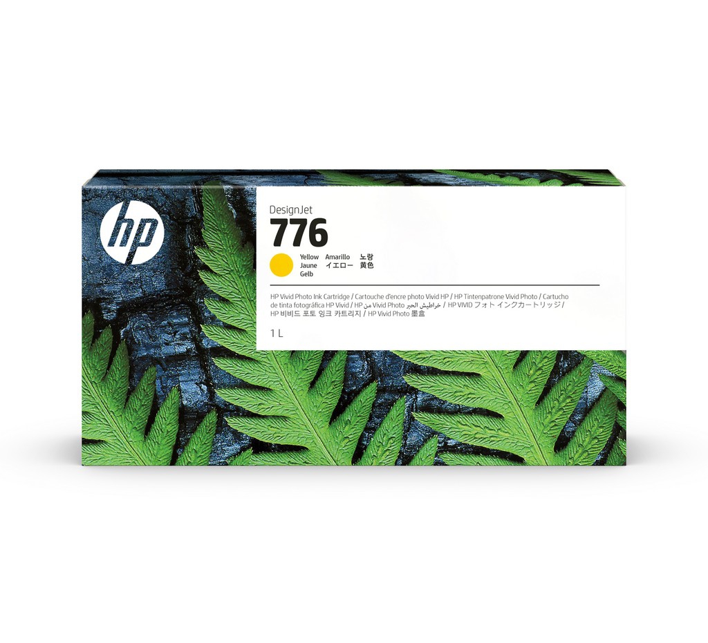 HP 776 Ink Cartridge Yellow 1000ml