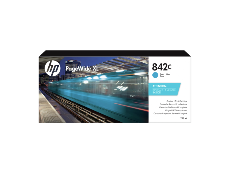 HP 842C Ink Cartridge cyan 775ml