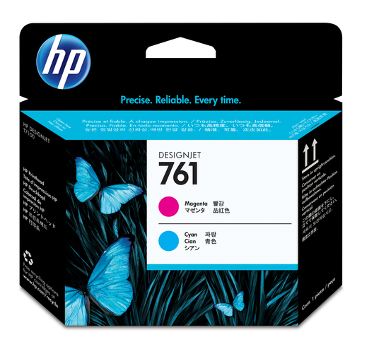 HP 761 Printhead magenta /cyan