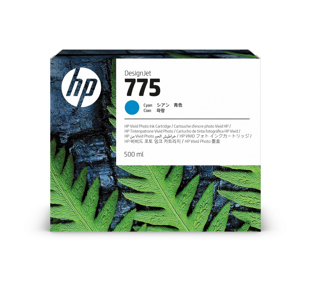 HP 775 Ink Cartridge Cyan 500ml