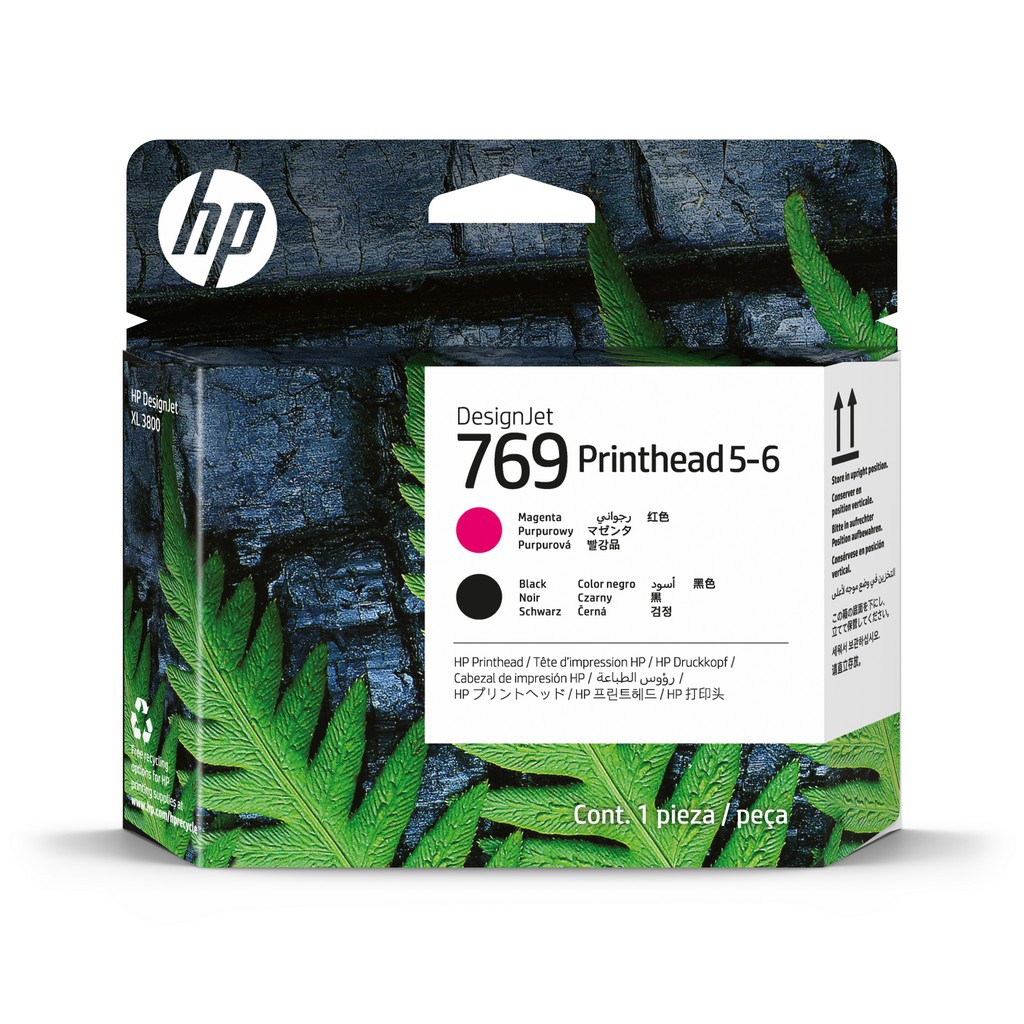 HP 769 Magenta Black 5-6 Printhead