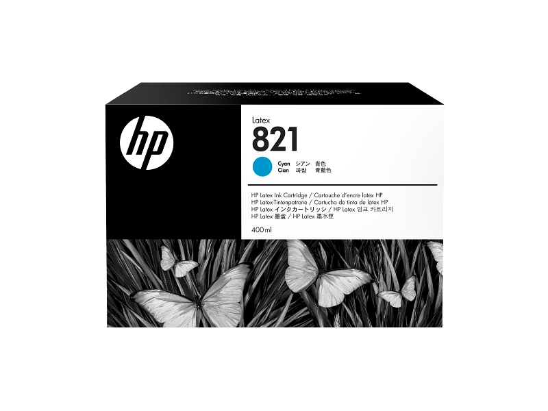 HP 821A Ink Cartridge Cyan 400ml