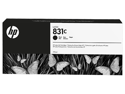 HP 831C Ink Cartridge black 775ml