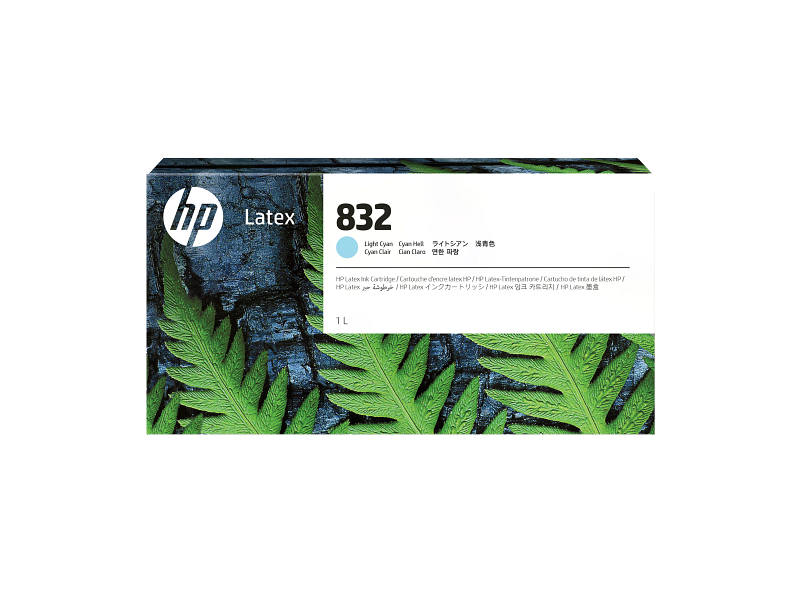 HP 832 Ink Cartridge Lt Cyan 1000ml