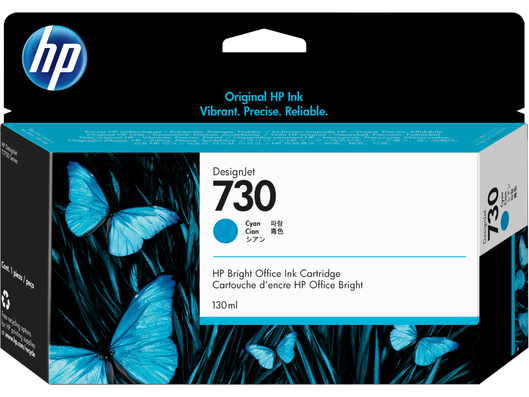 HP 730 Ink Cartridge cyan 130ml