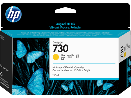 HP 730 Ink Cartridge yellow 130ml